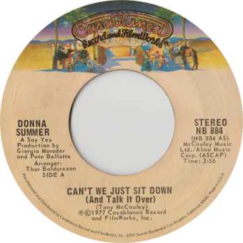 Album Donna Summer: Can't We Just Sit Down (And Talk It Over)