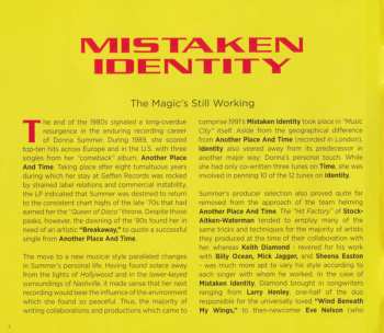 CD Donna Summer: Mistaken Identity