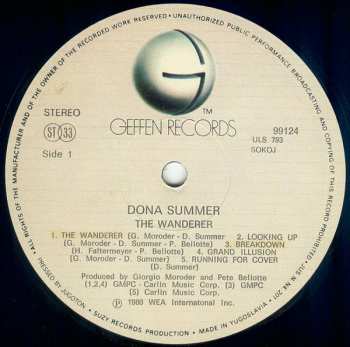 LP Donna Summer: The Wanderer