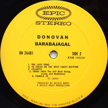 LP Donovan: Barabajagal