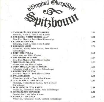 CD D'Original Oberpfälzer Spitzboum: A Musi Macht Uns Freud'