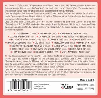 10CD/Zestaw pudełkowy Doris Day: Milestones Of A Legend