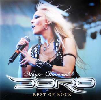 4LP/CD/Zestaw pudełkowy Doro: Magic Diamonds - Best Of Rock, Ballads & Rare Treasures CLR | LTD