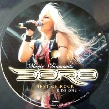 4LP/CD/Zestaw pudełkowy Doro: Magic Diamonds - Best Of Rock, Ballads & Rare Treasures CLR | LTD