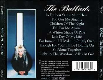 CD Doro: The Ballads