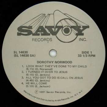 CD Dorothy Norwood: Look What They've Done To My Child