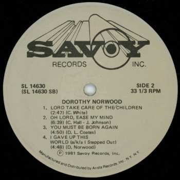 CD Dorothy Norwood: Look What They've Done To My Child