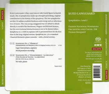 SACD DR SymfoniOrkestret: Rued Langgaard: Symphonies 2 And 3