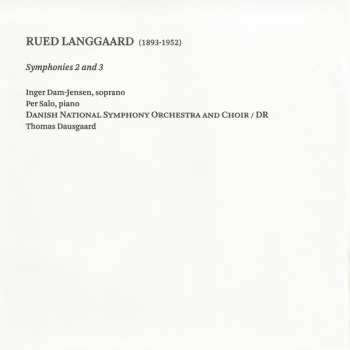 SACD DR SymfoniOrkestret: Rued Langgaard: Symphonies 2 And 3