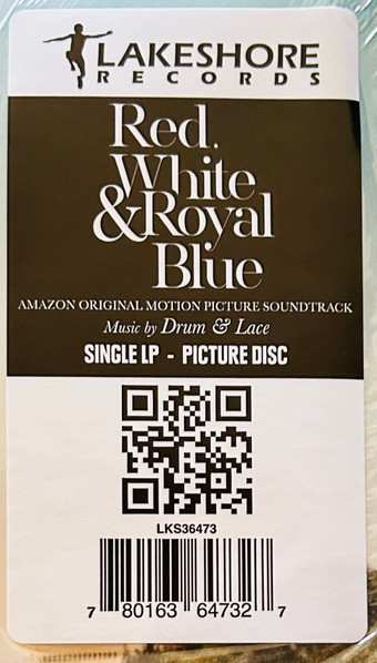 LP Drum & Lace: Red, White & Royal Blue (Amazon Original Motion Picture Soundtrack) PIC