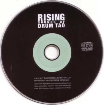CD Drum Tao: Rising - Sounds Of Drum Tao