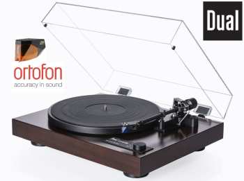 Technologia audio DUAL CS 618Q High End Ořech + Ortofon 2M BRONZE (MM)