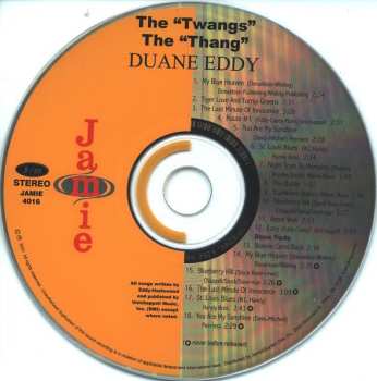 CD Duane Eddy And The Rebels: The "Twangs" The "Thang"