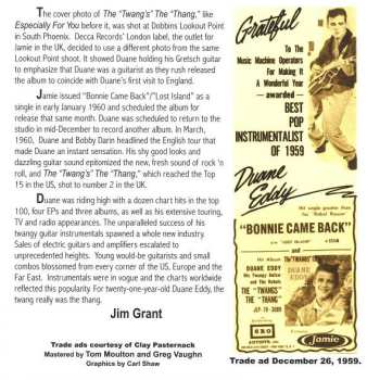 CD Duane Eddy And The Rebels: The "Twangs" The "Thang"