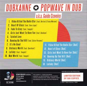 LP/CD DubXanne: Popwave In Dub NUM | LTD