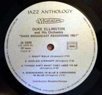 3LP/Zestaw pudełkowy Duke Ellington: The Rare Broadcast Recordings 1951 - 1952 - 1953