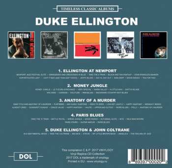 5CD/Zestaw pudełkowy Duke Ellington: Timeless Classic Albums