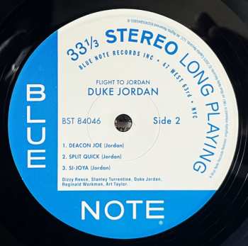 LP Duke Jordan: Flight To Jordan