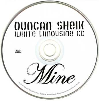 CD/DVD Duncan Sheik: White Limousine DIGI