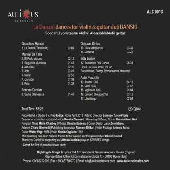 CD Alessio Nebiolo: La Danza (Dances For Violin & Guitar)