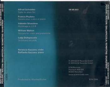 CD Sir William Walton: Poulenc / Walton / Dallapiccola / Schnittke / Silvestrov
