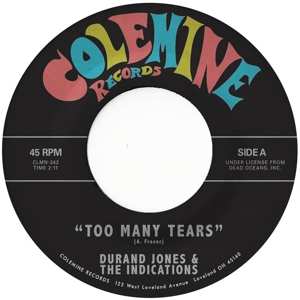 SP Durand Jones & The Indications: Too Many Tears / Cruisin' To The Parque