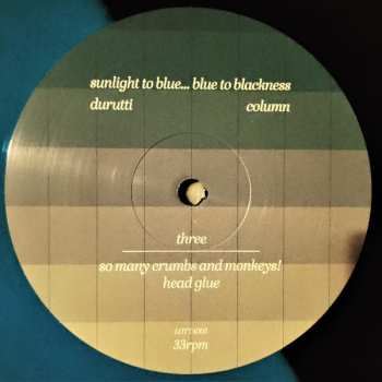 2LP The Durutti Column: Sunlight To Blue...Blue To Blackness CLR