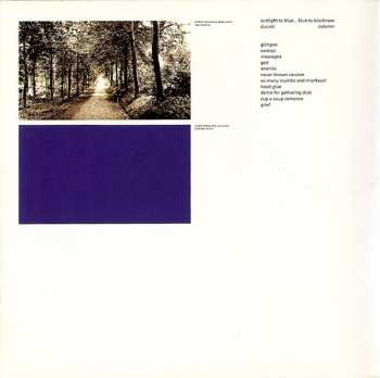 CD The Durutti Column: Sunlight To Blue...Blue To Blackness