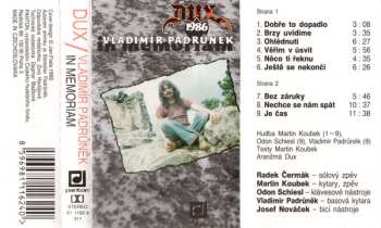 MC Dux: 1986 Vladimír Padrůněk, In Memoriam