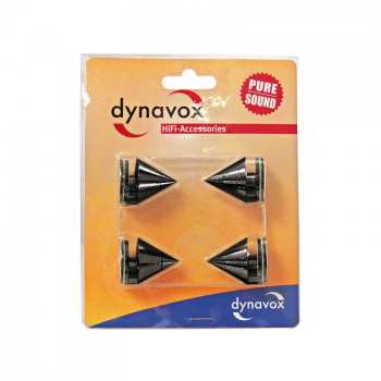 Technologia audio Dynavox - antirezonační hroty A1 Black