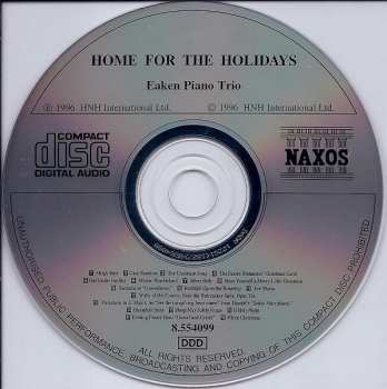 CD Eaken Piano Trio: Home For The Holidays