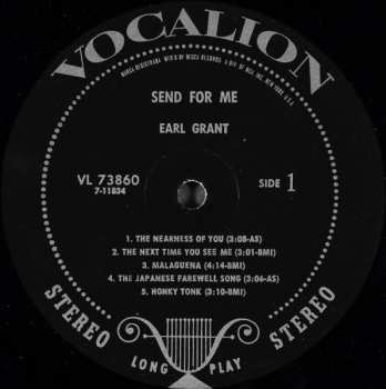 LP Earl Grant: Send For Me