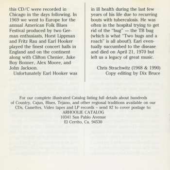 CD Earl Hooker: Two Bugs And A Roach