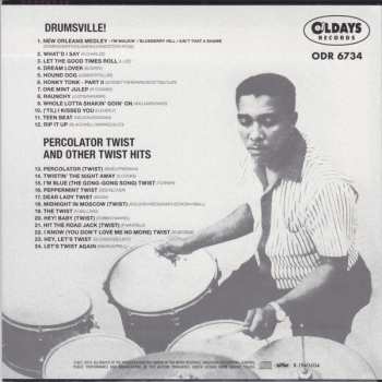 CD Earl Palmer: Drumsville! plus Percolator Twist and Other Twist Hits