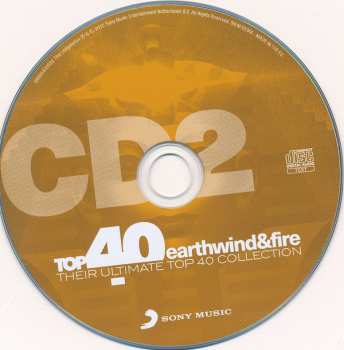 CD Earth, Wind & Fire: Top 40 Earth, Wind & Fire And Friends (Their Ultimate Top 40 Collection)