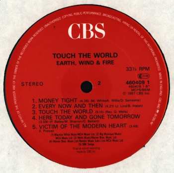 LP Earth, Wind & Fire: Touch The World