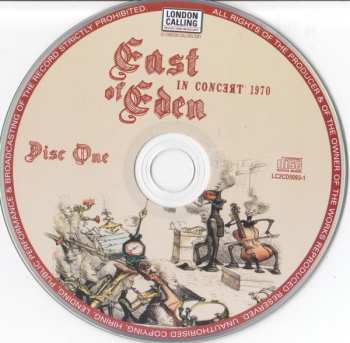 2CD East Of Eden: In Concert 1970