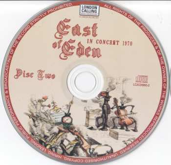 2CD East Of Eden: In Concert 1970