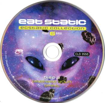 6CD/Zestaw pudełkowy Eat Static: Ecstatic Collection