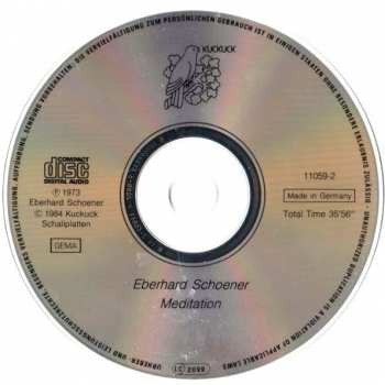 2CD Eberhard Schoener: Meditation / Sky Music - Mountain Music