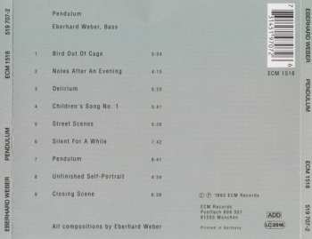 CD Eberhard Weber: Pendulum