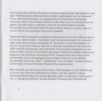 CD Eberhard Weber: Résumé