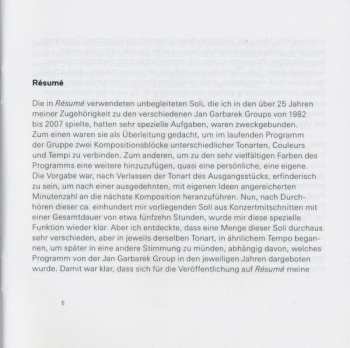 CD Eberhard Weber: Résumé