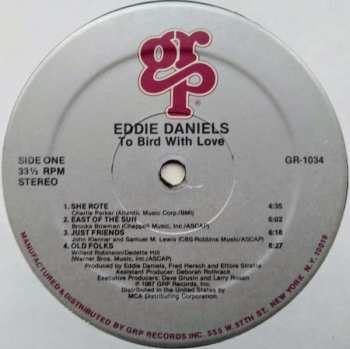 LP Eddie Daniels: To Bird With Love