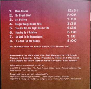 CD Eddie Harris: Dancing By A Rainbow LTD