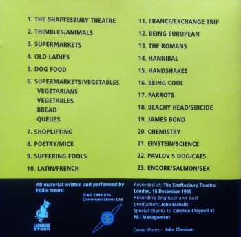 CD Eddie Izzard: Definite Article