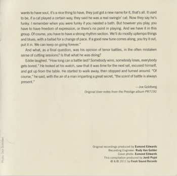 2CD The Eddie Davis-Johnny Griffin Quintet: “Live” At Minton’s Playhouse In New York City