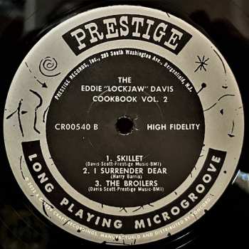 4LP/Zestaw pudełkowy Eddie "Lockjaw" Davis: Cookin' With Jaws And The Queen: The Legendary Prestige Cookbook Albums LTD