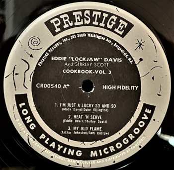 4LP/Zestaw pudełkowy Eddie "Lockjaw" Davis: Cookin' With Jaws And The Queen: The Legendary Prestige Cookbook Albums LTD