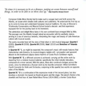 CD Cuarteto Latinoamericano: String Quarterts 1, 2 & 3 - Sula' - Bocetos A Yolanda